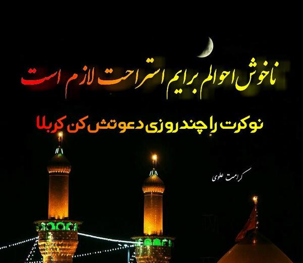 عکس استوری عازم کربلا