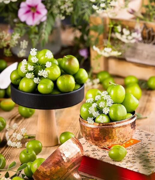 عکس گوجه سبز برای استوری