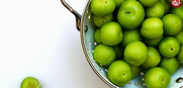 عکس گوجه سبز برای استوری