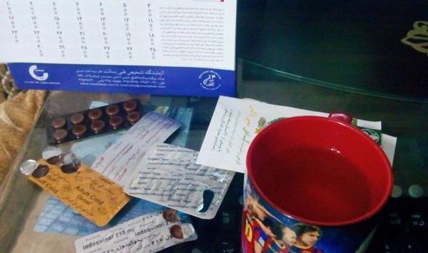 عکس استوری سرماخوردگی