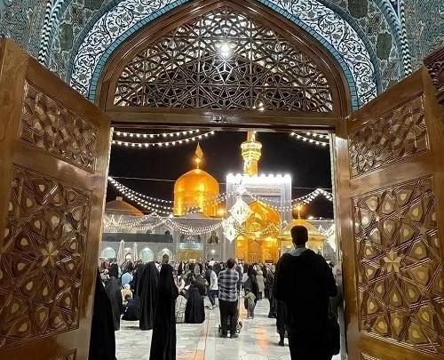 عکس استوری از حرم امام رضا