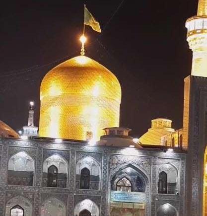 عکس استوری از حرم امام رضا