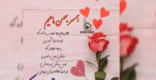 عکس استوری تولد همسر بهمن ماهی