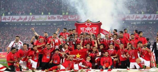 عکس استوری قهرمانی پرسپولیس امشب