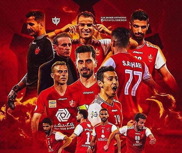 عکس استوری برد پرسپولیس