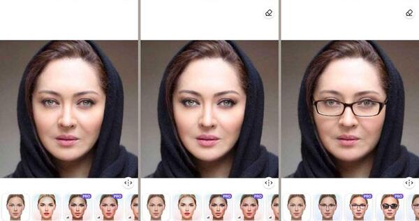 برنامه عکس گرفتن پیری و جوانی