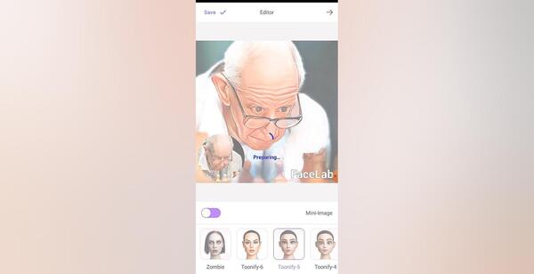 برنامه عکس پیری و جوانی