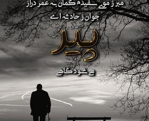 عکس پیری در جوانی