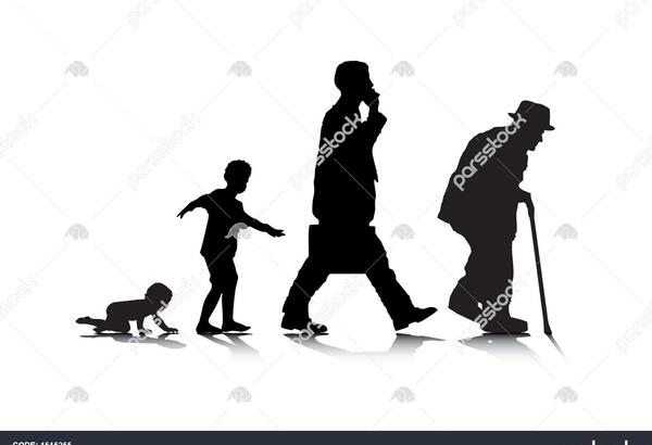 عکس پیری در جوانی