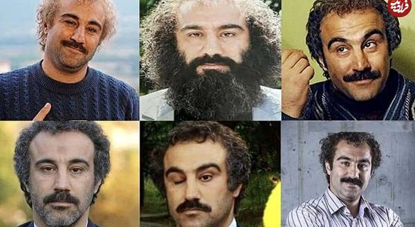 عکس پیری نقی معمولی