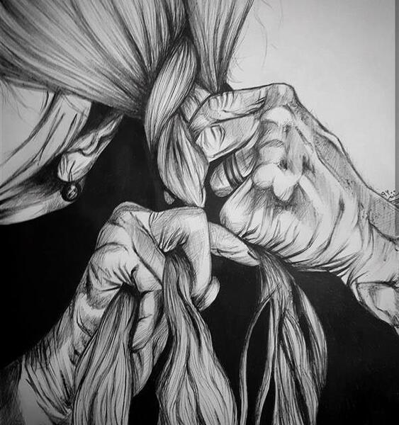 عکس چهره پیرزن برای طراحی