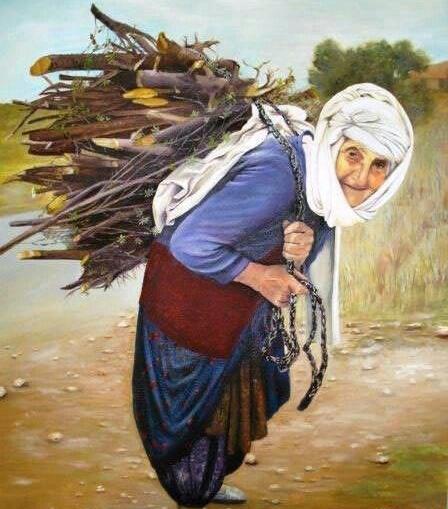 عکس چشم پیرزن