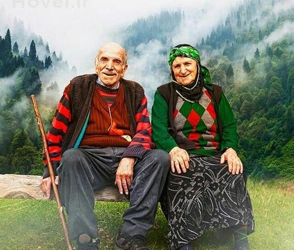 عکس چشم پیرزن