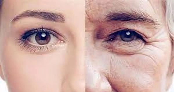 عکس پیری چشم