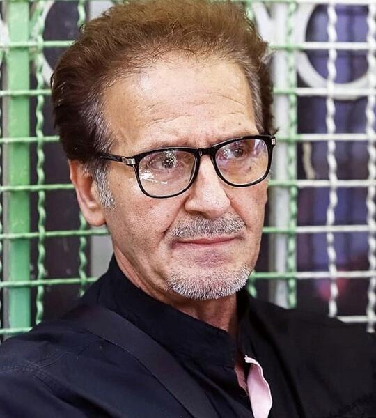 عکس جمشید هاشم پور در پیری
