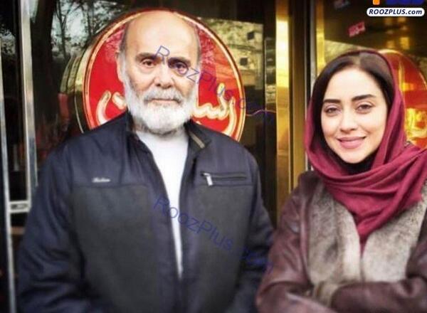 عکس جمشید هاشم پور در پیری
