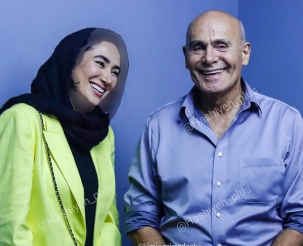 عکس جمشید هاشم پور در پیری