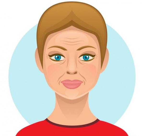 عکس از پیری پوست