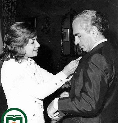 عکس اشرف پهلوی در پیری