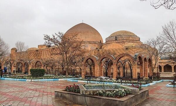 عکس مسجد کبود گنبد