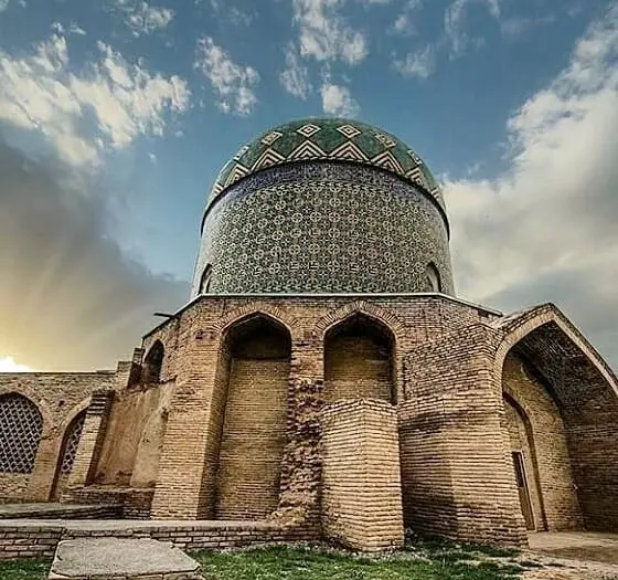 عکس مسجد کبود گنبد