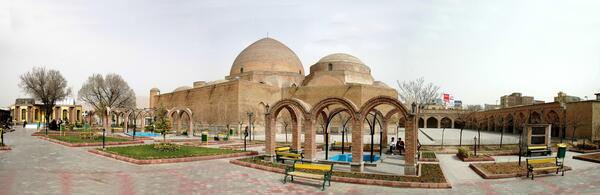 عکس مسجد کبود گنبد