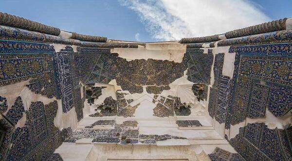 عکس مسجد کبود گنبد