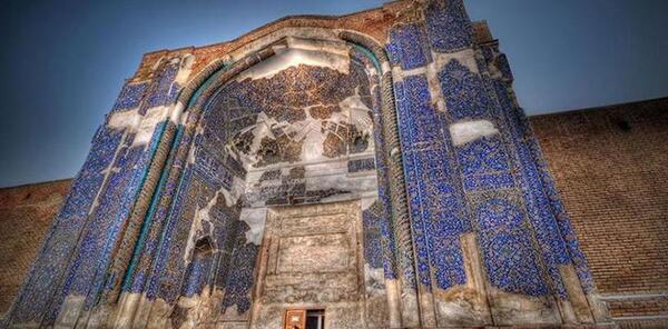 عکس مسجد کبود گنبد