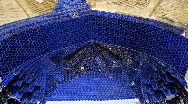 عکس مسجد کبود گنبد