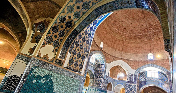 عکس مسجد کبود گنبد