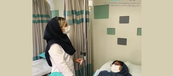عکس کبودی دست جای سرم