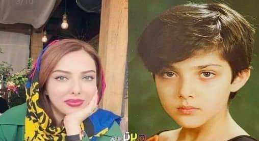عکس بچگی های لیلا اوتادی