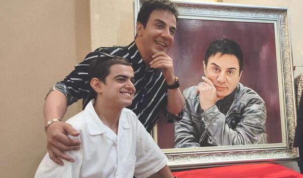 عکس عمو پورنگ در بچگی