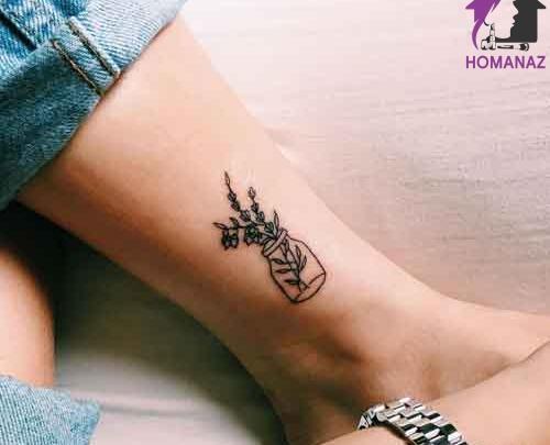 عکس تاتو ساق پا جدید