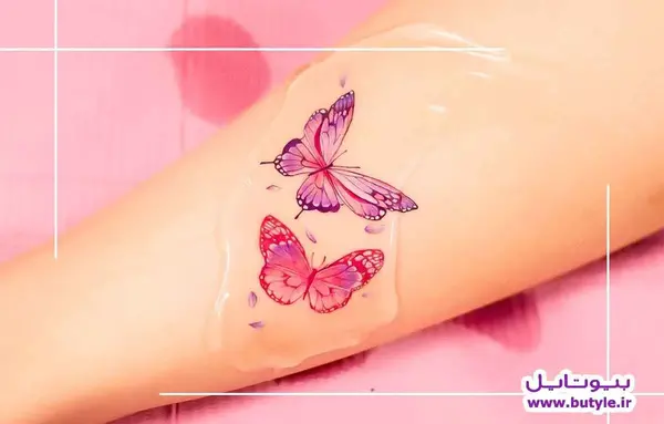 عکس پروانه واسه تتو