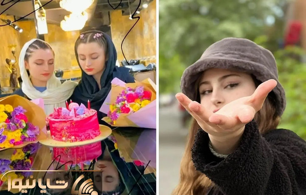 عکس بچگی سارا و نیکا فرقانی اصل