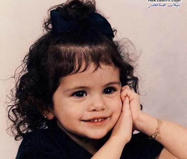 عکس های بچگی سلنا گومز