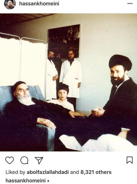عکس بچگی حسن خمینی