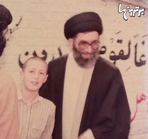 عکس بچگی حسن خمینی