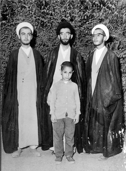 عکس بچگی خامنه ایی