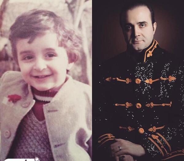 عکس بچگی خوانندگان مرد ایرانی