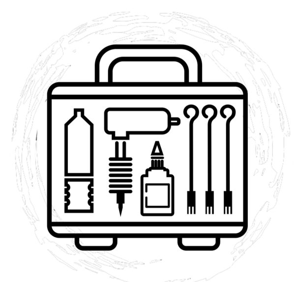 عکس وسایل تاتو بدن