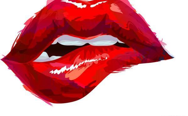 عکس تاتو لب گاز گرفته