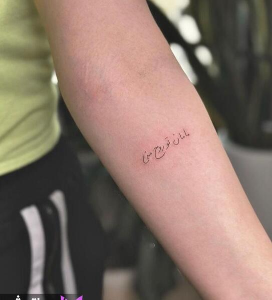عکس تاتو ساعد دست
