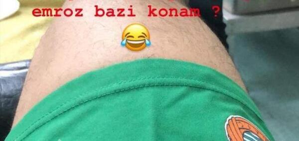 عکس تاتو مهدی طارمی