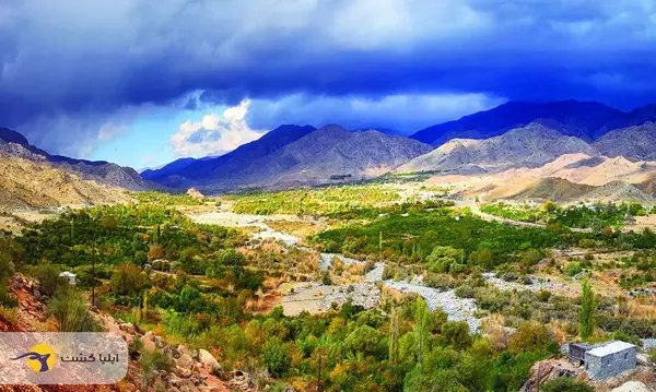 عکس از طبیعت دلفارد جیرفت