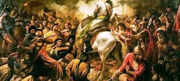عکس امام حسین وقتی که شهید شد