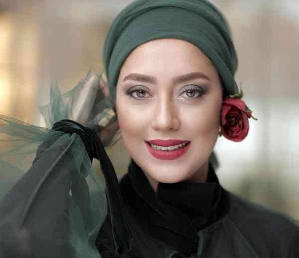 عکس از بهاره کیان افشار و همسرش