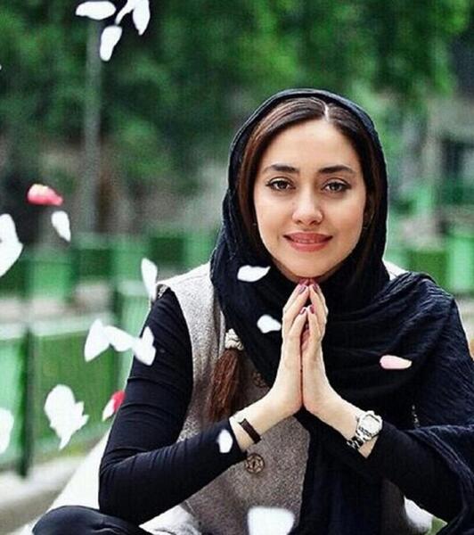 عکس از بهاره کیان افشار و همسرش