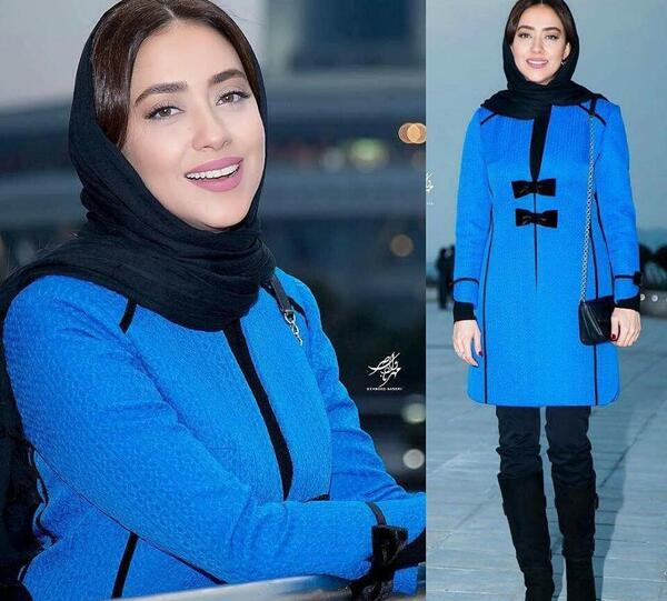 عکس از بهاره کیان افشار و همسرش